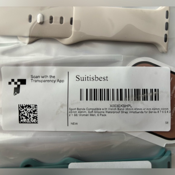 Five Watch Bands to fit APPLE WATCH - Picture 2 of 2